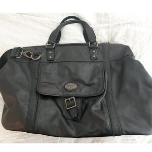 Fossil Estate Leather Duffel